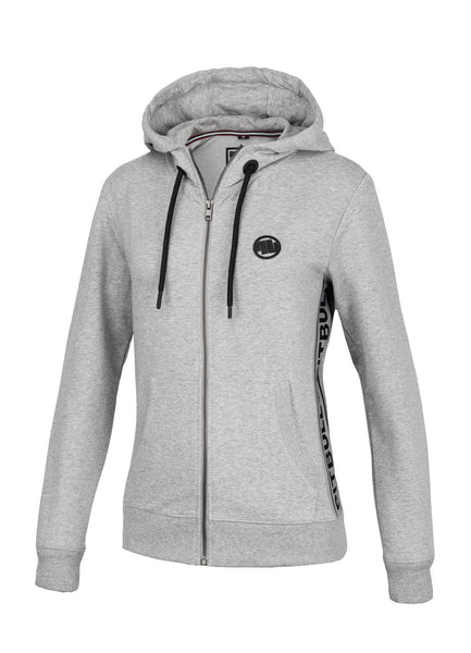 Bluza rozpinana z kapturem damska French Terry Small Logo