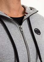 Bluza rozpinana z kapturem damska French Terry Small Logo