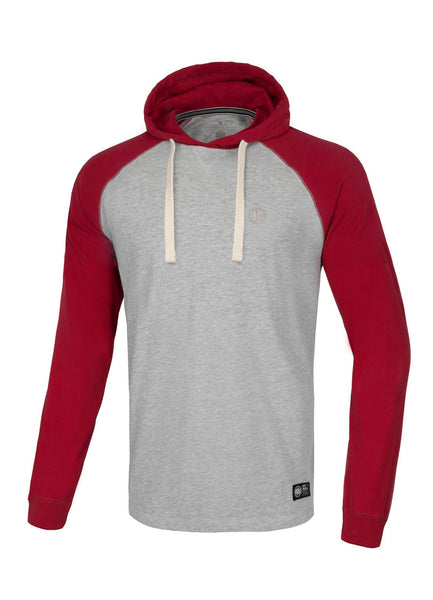 Longsleeve z kapturem Garment Washed Raglan Small Logo