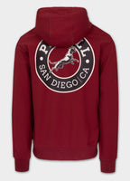 Bluza męska rozpinana z kapturem SAN DIEGO CA
