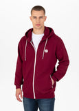 Bluza męska rozpinana z kapturem Terry Small Logo