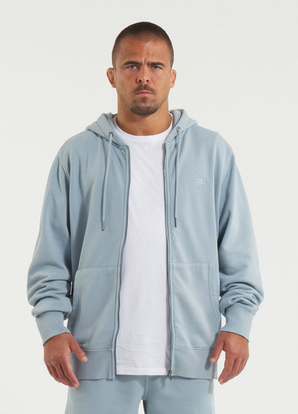 Bluza męska rozpinana z kapturem Washed Lancaster II