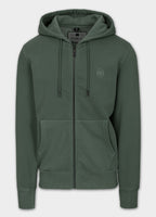 Bluza męska rozpinana z kapturem Washed Lancaster II