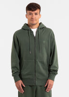 Bluza męska rozpinana z kapturem Washed Lancaster II
