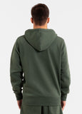 Bluza męska rozpinana z kapturem Washed Lancaster II