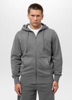 Bluza męska rozpinana z kapturem Washed Lancaster II