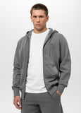 Bluza męska rozpinana z kapturem Washed Lancaster II