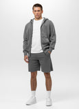 Bluza męska rozpinana z kapturem Washed Lancaster II