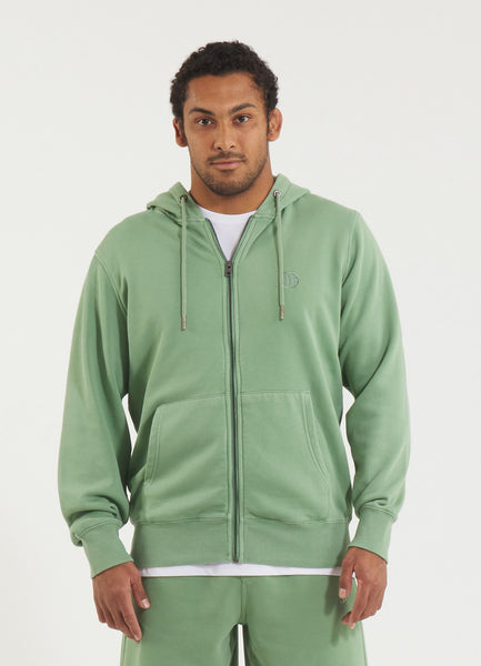 Bluza męska rozpinana z kapturem Washed Lancaster II