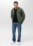 Bluza męska rozpinana z kapturem Washed MT FUJI