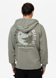 Bluza męska rozpinana z kapturem Washed PLANET SURF