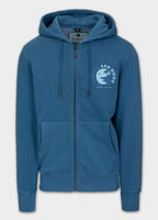 Bluza męska rozpinana z kapturem Washed PLANET SURF