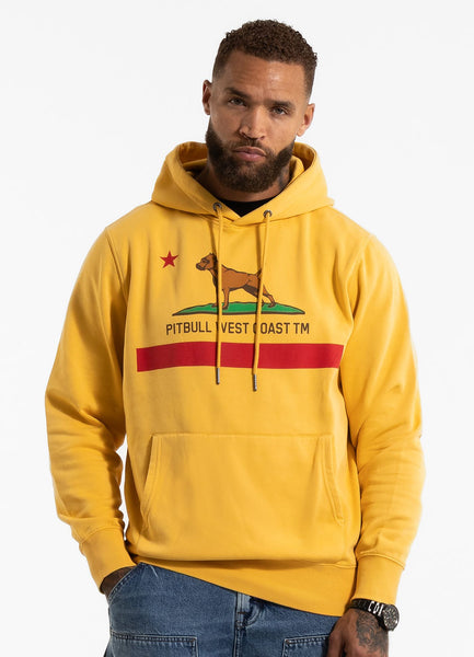 Bluza męska z kapturem Washed CALIFORNIA FLAG