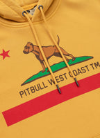 Bluza męska z kapturem Washed CALIFORNIA FLAG
