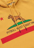 Bluza męska z kapturem Washed CALIFORNIA FLAG