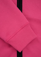 Bluza damska rozpinana z kapturem Fuchsia