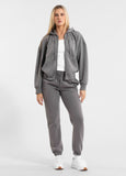 Bluza rozpinana z kapturem damska Washed MANZANITA HEART