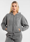 Bluza rozpinana z kapturem damska Washed MANZANITA HEART