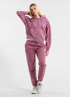 Bluza rozpinana z kapturem damska Washed MANZANITA HEART