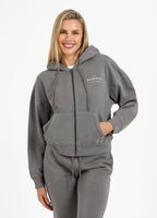 Bluza rozpinana z kapturem damska Washed Manzanita