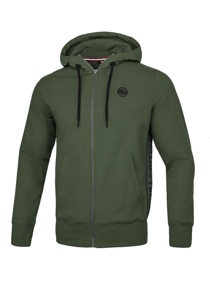 Bluza męska rozpinana z kapturem French Terry Lotus