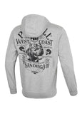 Bluza rozpinana z kapturem Tricot San Diego 89