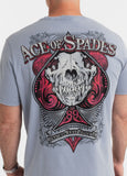 Koszulka męska Denim Washed ACE OF SPADES II