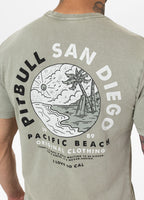 Koszulka męska Denim Washed PLANET SURF
