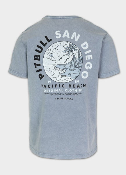 Koszulka męska Denim Washed PLANET SURF