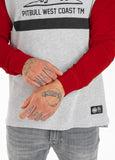 Longsleeve Garment Washed Raglan California