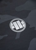 Longsleeve Rashguard Performance Pro plus All Black Camo Small Logo
