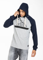 Longsleeve z kapturem Garment Washed Raglan California