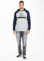 Longsleeve z kapturem Garment Washed Raglan California
