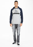 Longsleeve z kapturem Garment Washed Raglan California