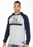 Longsleeve z kapturem Garment Washed Raglan California
