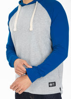 Longsleeve z kapturem Garment Washed Raglan Small Logo