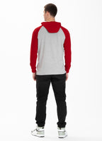 Longsleeve z kapturem Garment Washed Raglan Small Logo