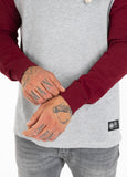 Longsleeve z kapturem Garment Washed Raglan Small Logo
