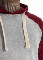 Longsleeve z kapturem Garment Washed Raglan Small Logo