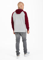 Longsleeve z kapturem Garment Washed Raglan Small Logo