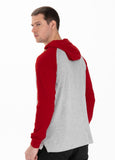 Longsleeve z kapturem Garment Washed Raglan Small Logo