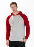 Longsleeve z kapturem Garment Washed Raglan Small Logo