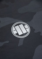 Rashguard Performance Pro plus All Black Camo Small Logo