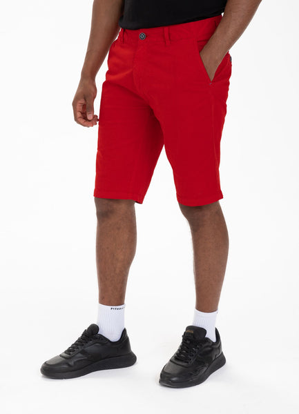 Szorty Chino Vermel