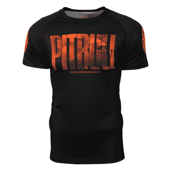 RASHGUARD ORANGE DOG - kup z Pit Bull West Coast Oficjalny Sklep