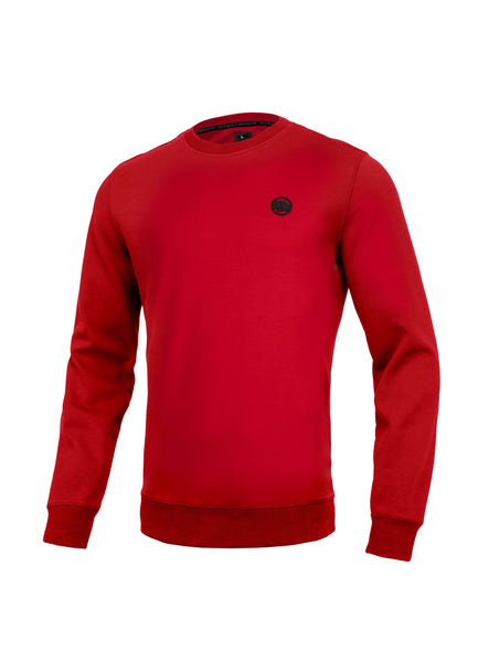 Bluza crewneck TANBARK Czerwona - Pitbullstore.pl