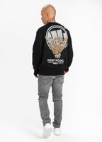 Bluza Crewneck KEEP ROLLING Czarna - kup z Pit Bull West Coast Oficjalny Sklep 