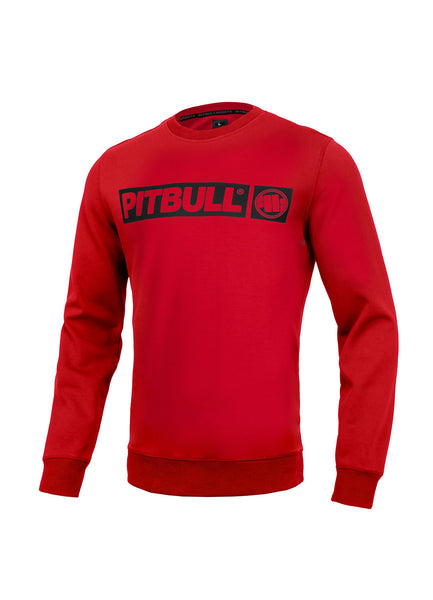 Bluza crewneck TANBARK HILLTOP Czerwona - kup z Pit Bull West Coast Oficjalny Sklep 