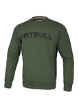 Bluza crewneck French Terry MARVIN Oliwkowa - kup z Pit Bull West Coast Oficjalny Sklep 