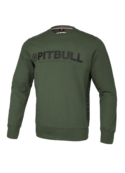 Bluza crewneck French Terry MARVIN Oliwkowa - kup z Pit Bull West Coast Oficjalny Sklep 